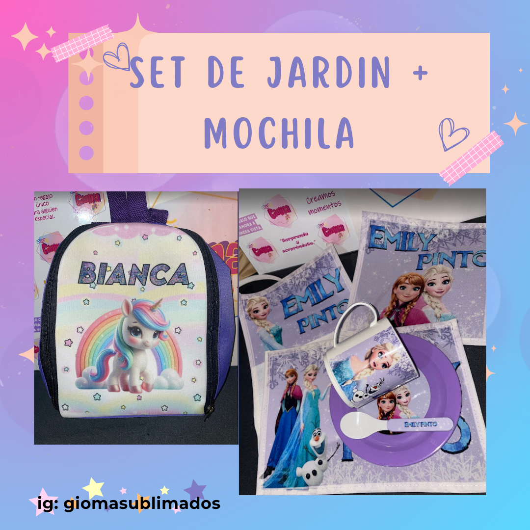 Set de Bebé Personalizado Sublimado