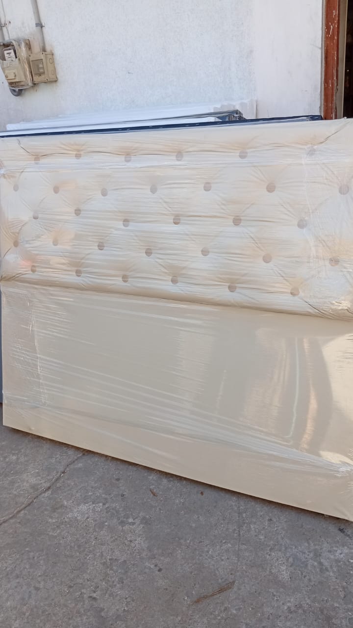 Respaldo Ecocuero Blanco