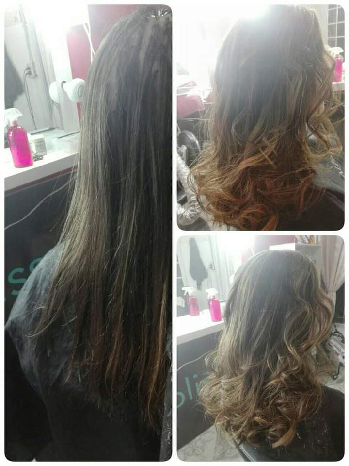 Balayage en largo.
