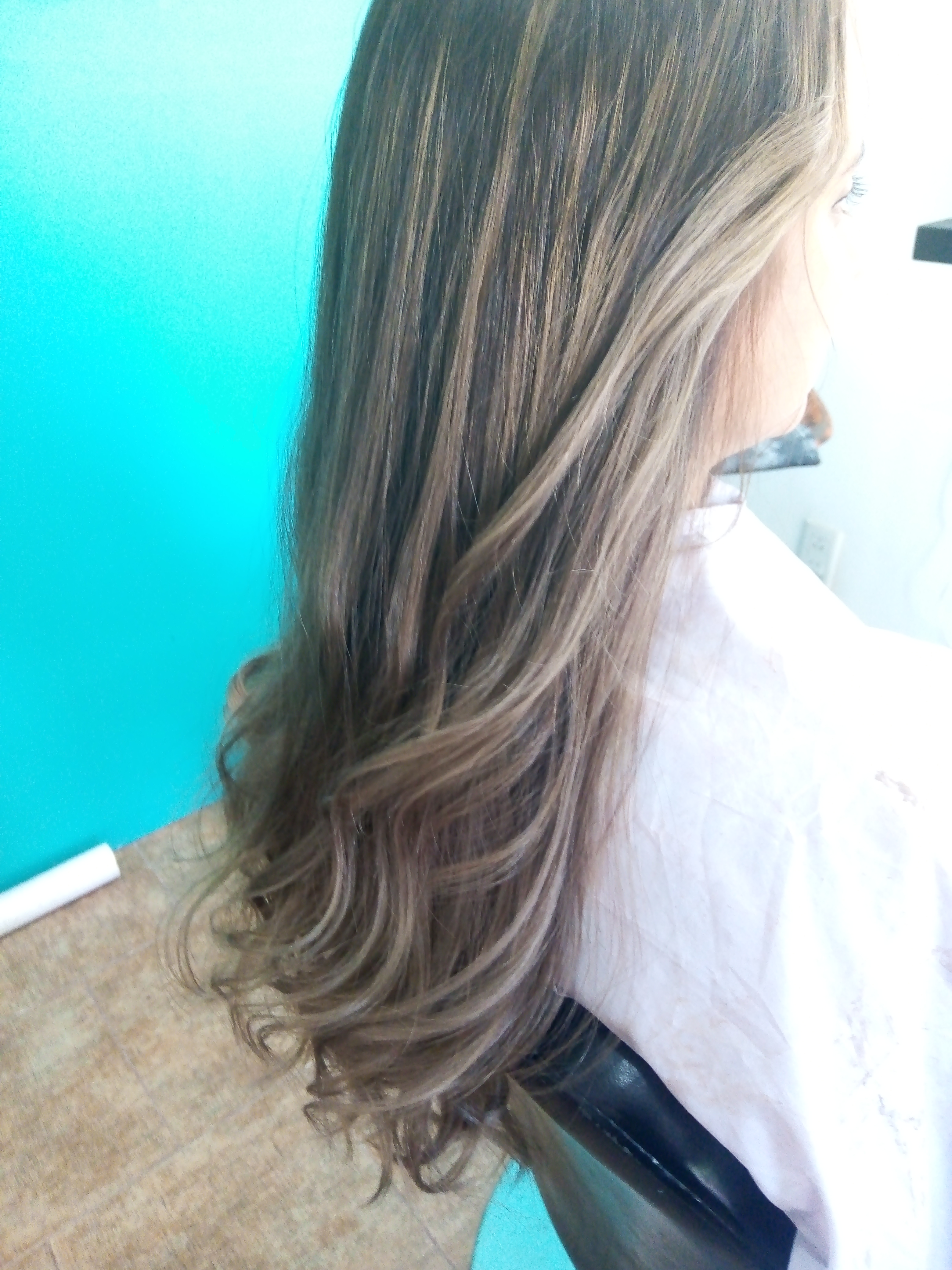 Mechas con papel