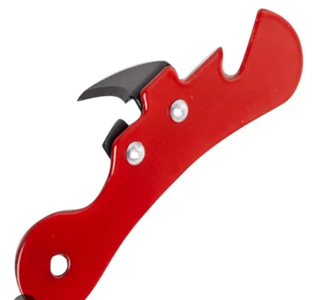 Abrelatas de acero con apoyo económico