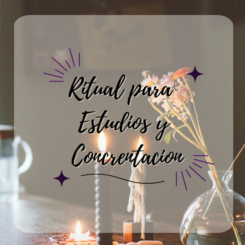🕯️Ritual para Estudios y Concentración🕯️